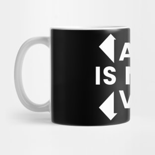 Ar is not VR Mug